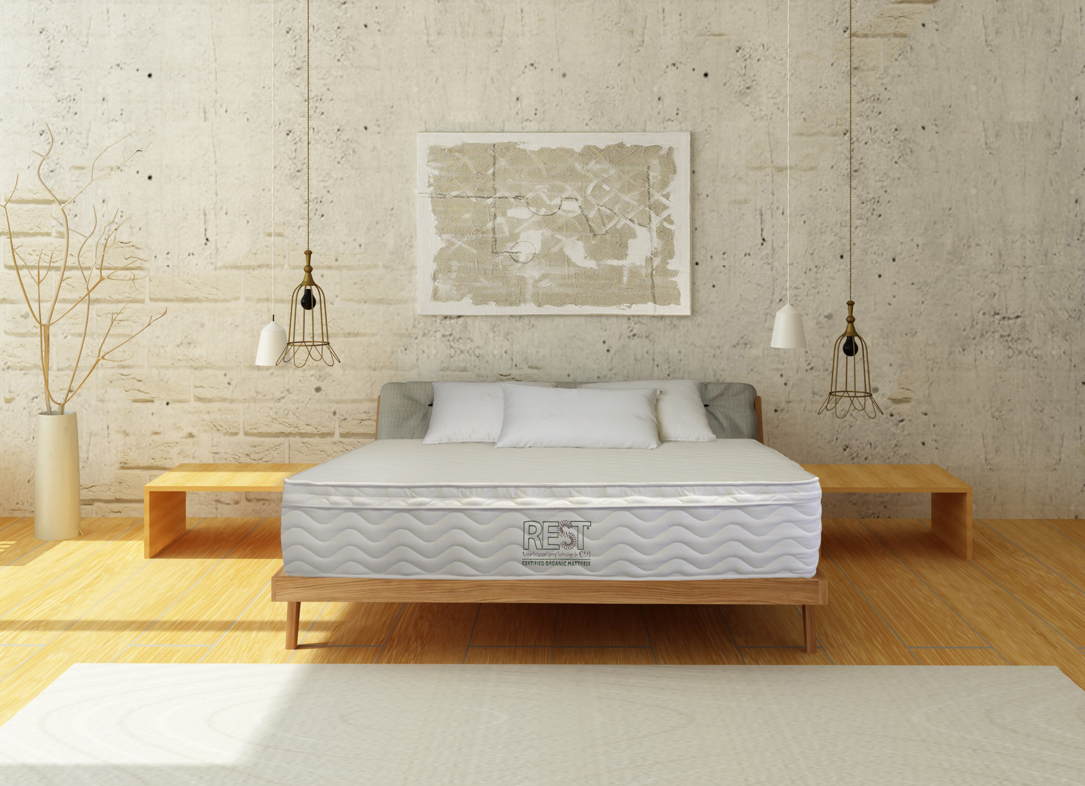 The New Rossa Organic Mattress Natural Mattress Company VT
