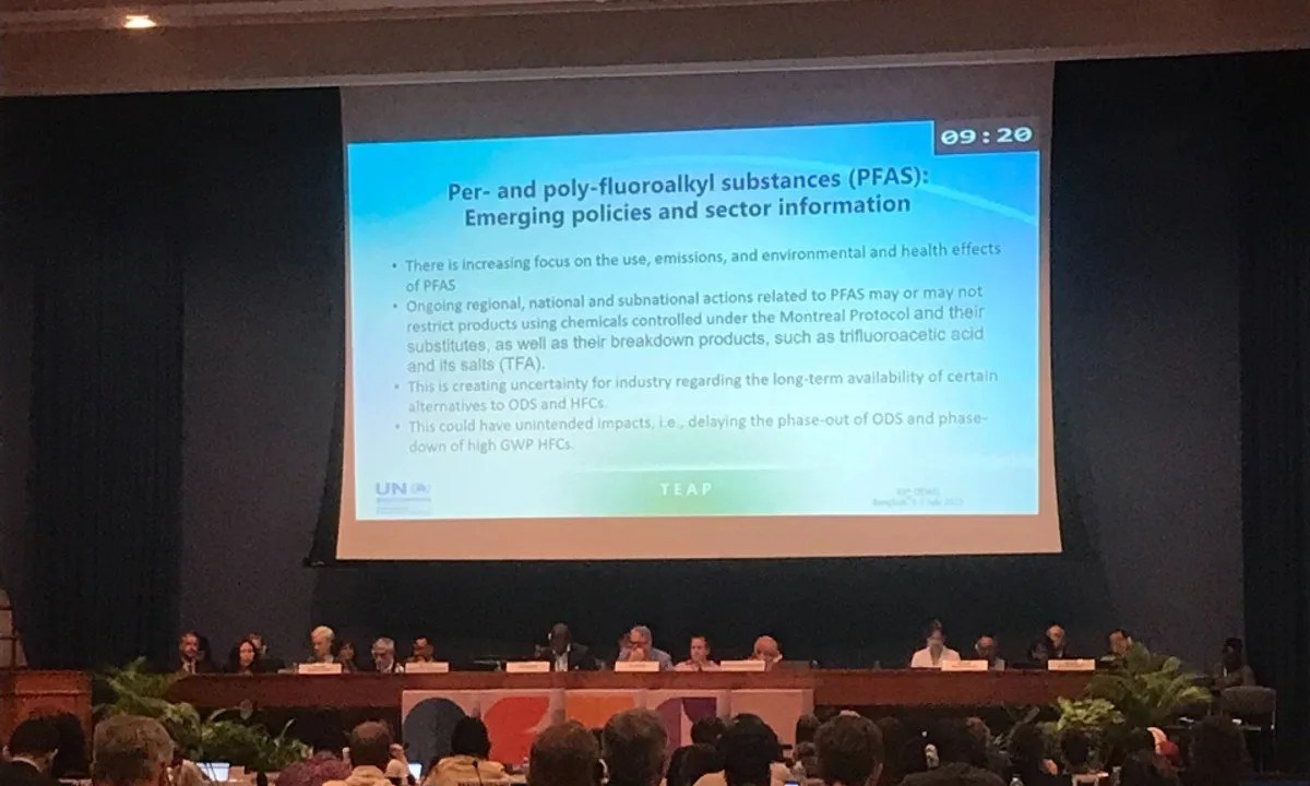 PFAS Addressed at Montreal Protocol Meeting in Bangkok