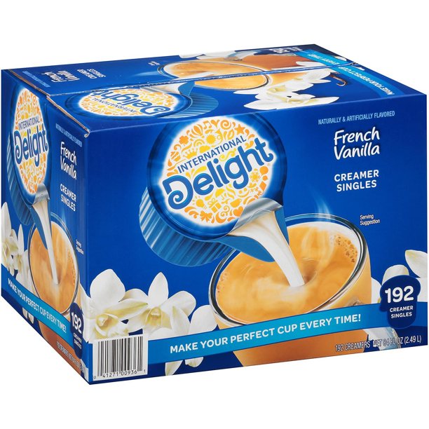 French Vanilla Half & Half (192 single servings) Mountain Valley of