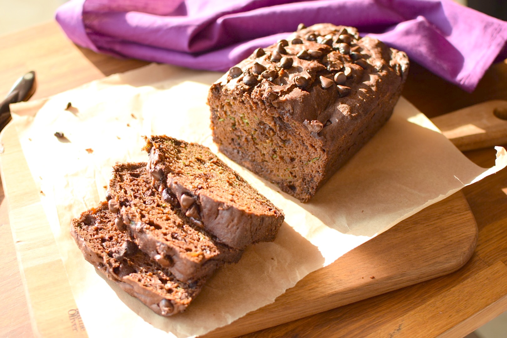 gluten free chocolate chip zucchini bread Natural Tasty Chef