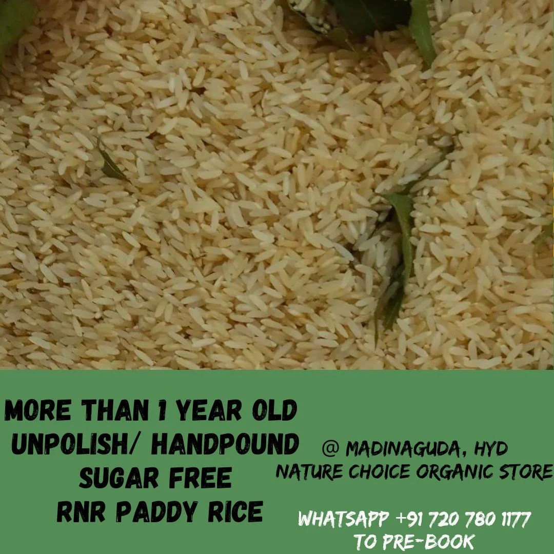 RNR Paddy Rice 10 kg bag Nature Choice Enterprises