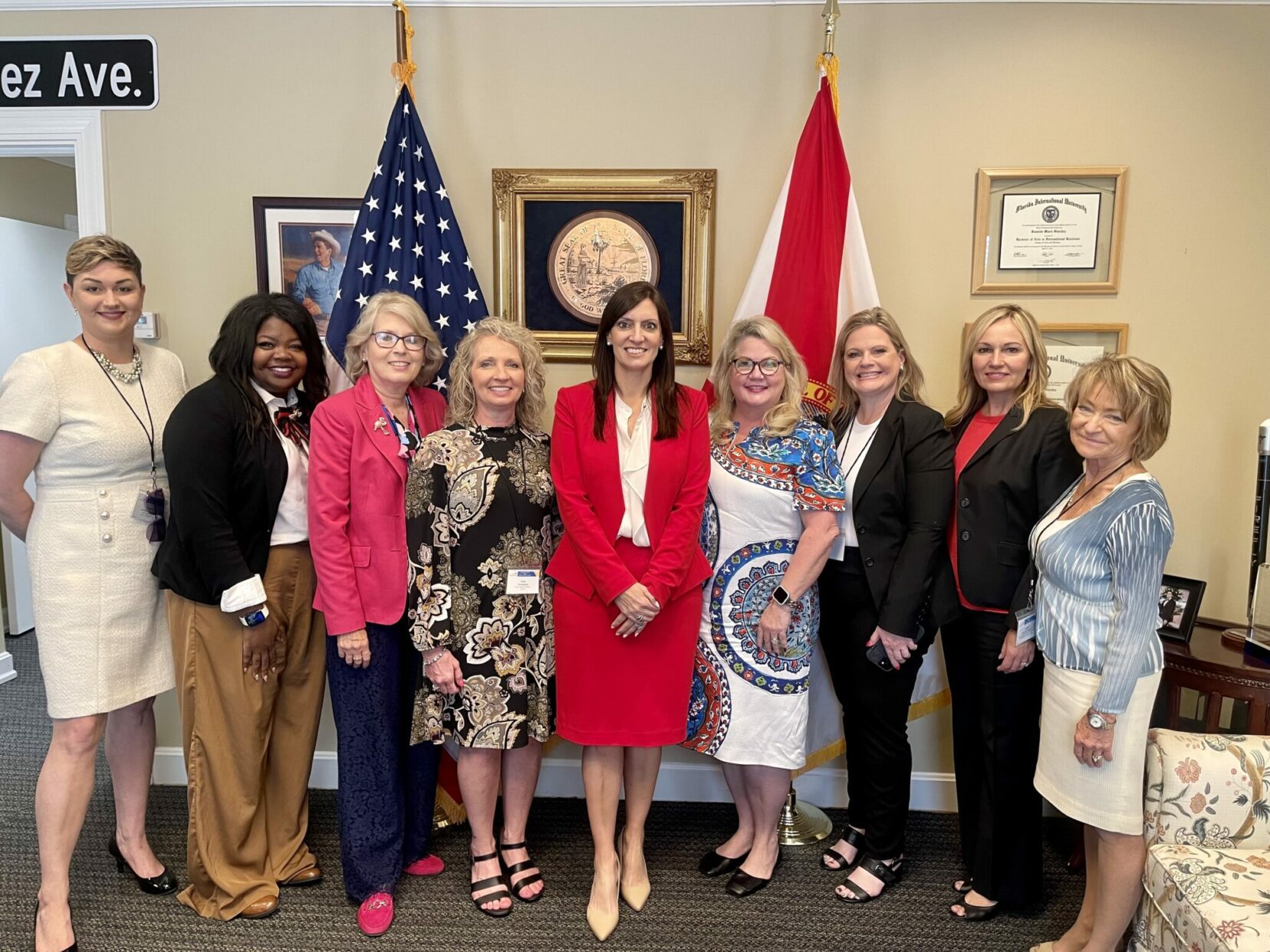 Lt. Governor Hosts Chairman, Other Female Leaders During Women’s