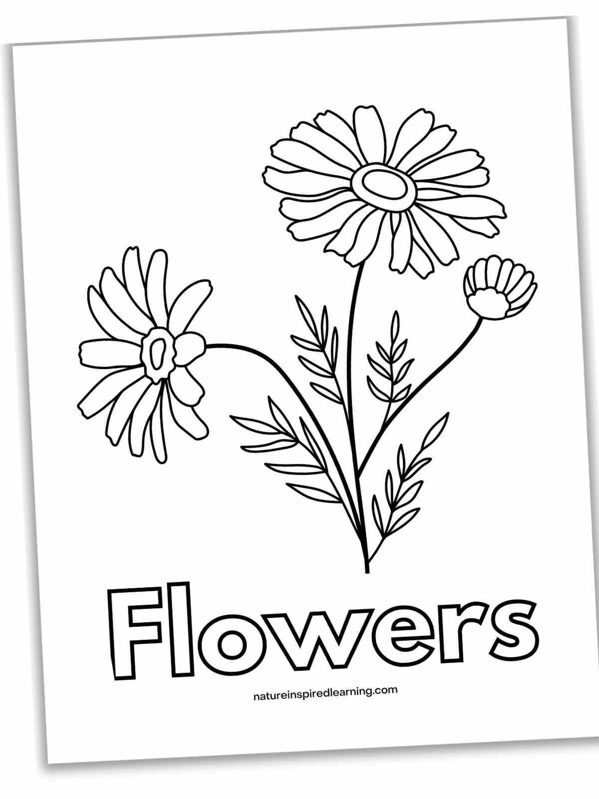 Girls Planting Flowers Coloring Pages