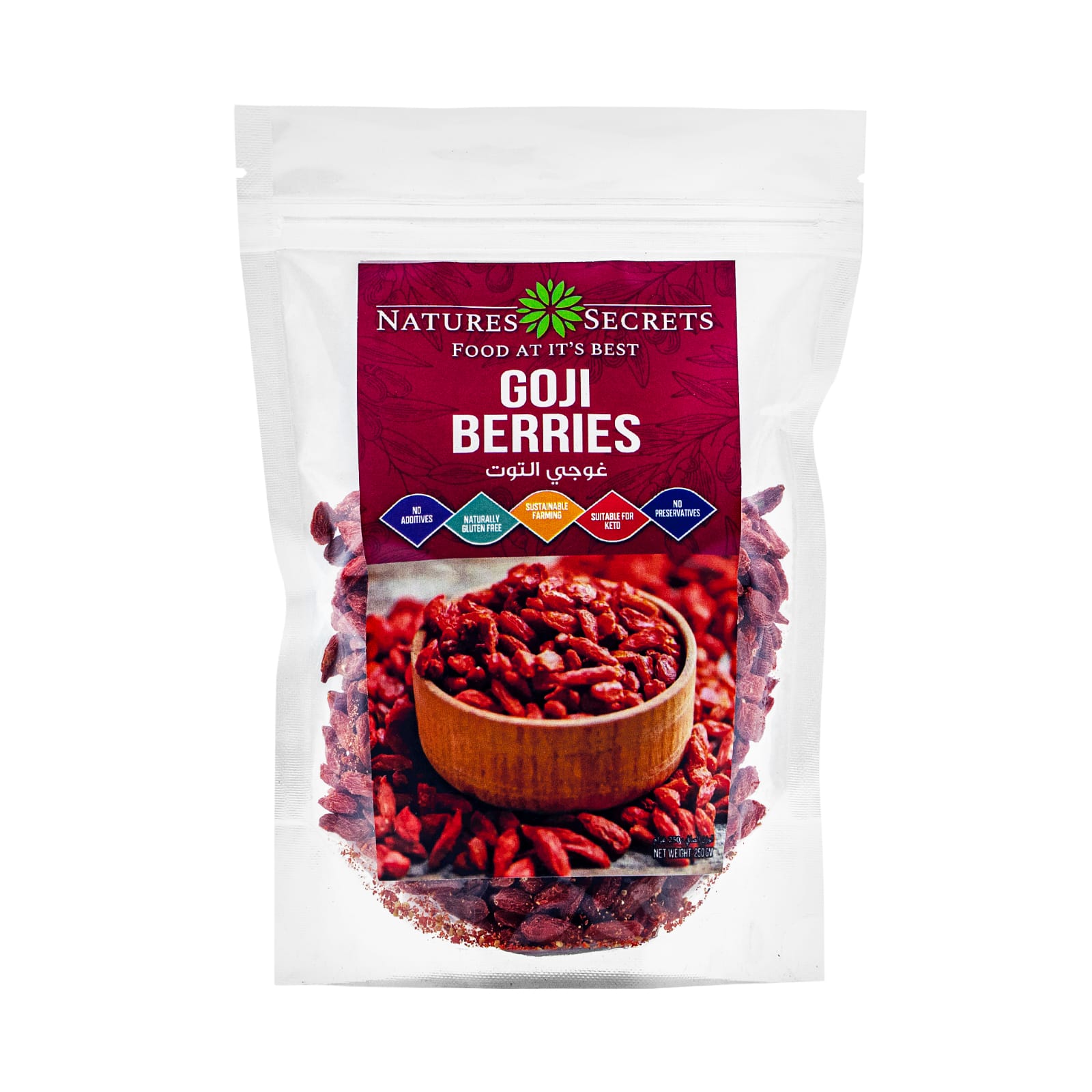 Dried Goji Berries Natures Secrets