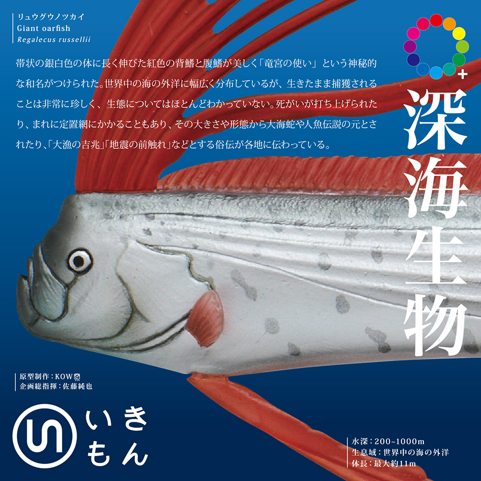 深海生物 ボールチェーン＆マグネット ネイチャーテクニカラー公式