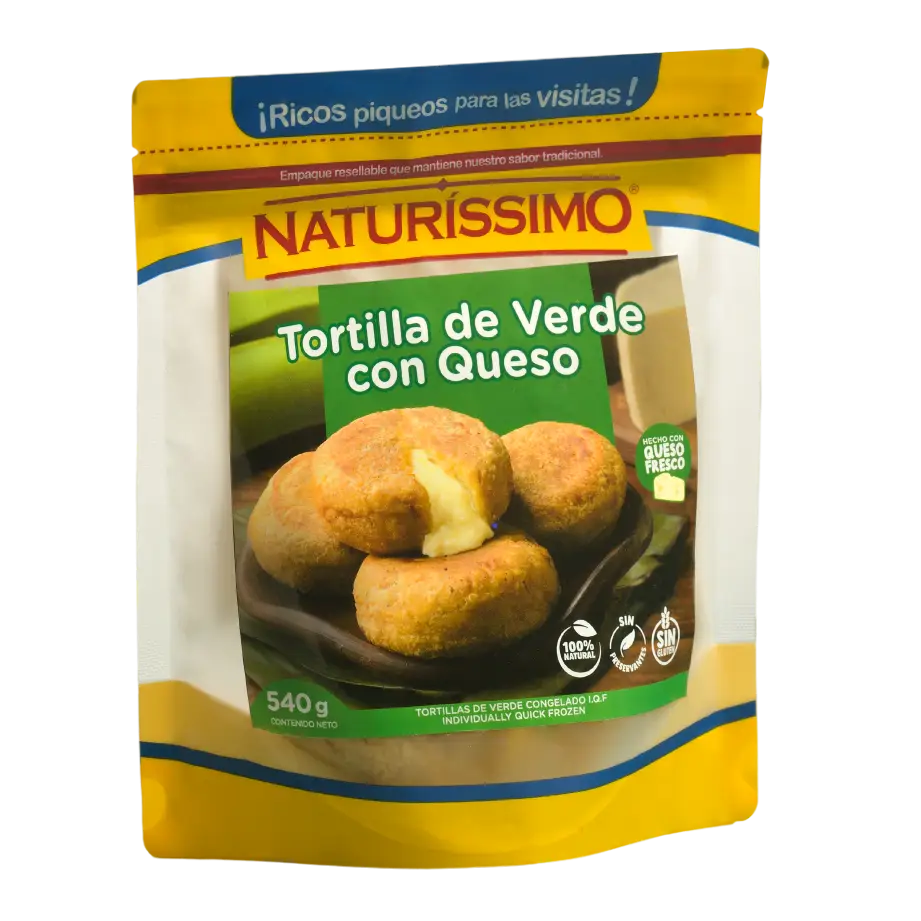 Tortilla de verde Crotones de verde Naturissimo Lo mejor del