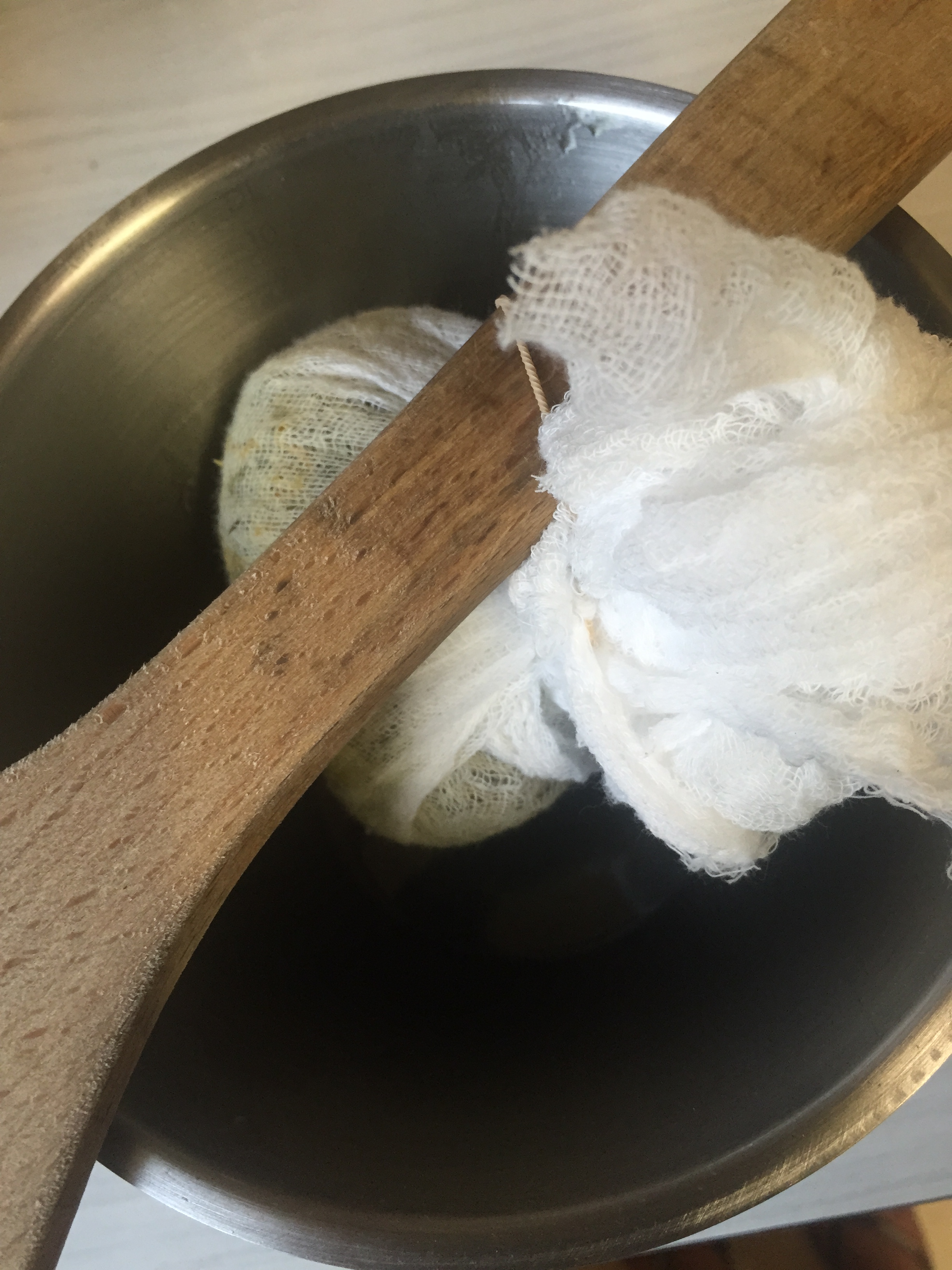 straining oil naturopath kath