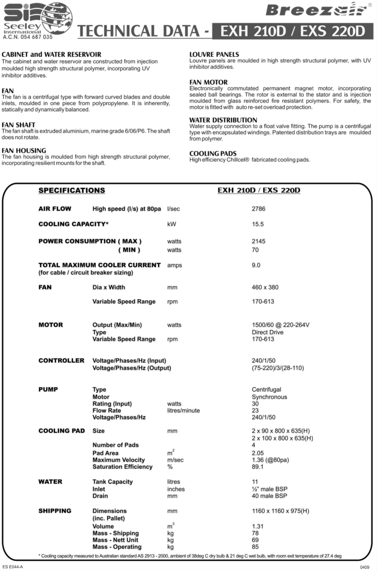 Breezair Icon NATURSOLAR Nº1 en instalaciones de energía solar térmica