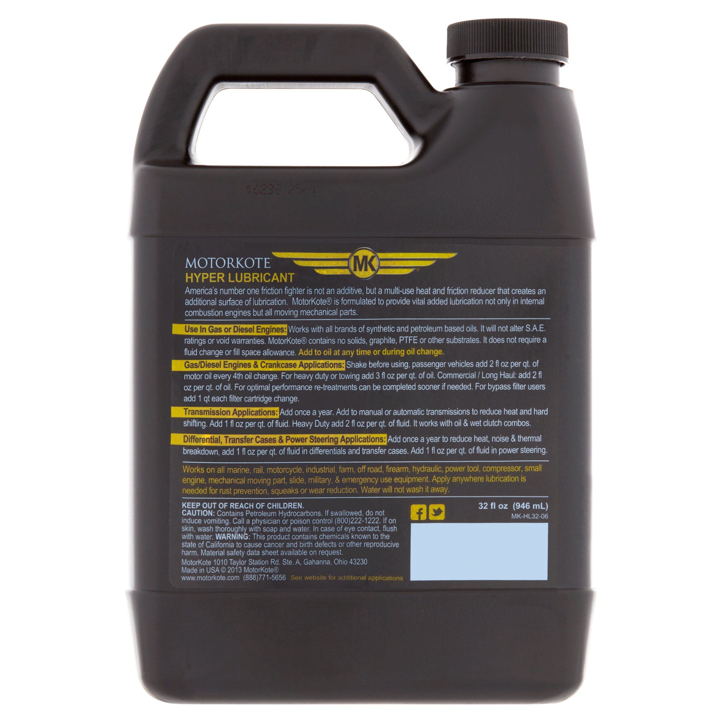 MotorKote Hyper Lubricant 32 oz NAT USA