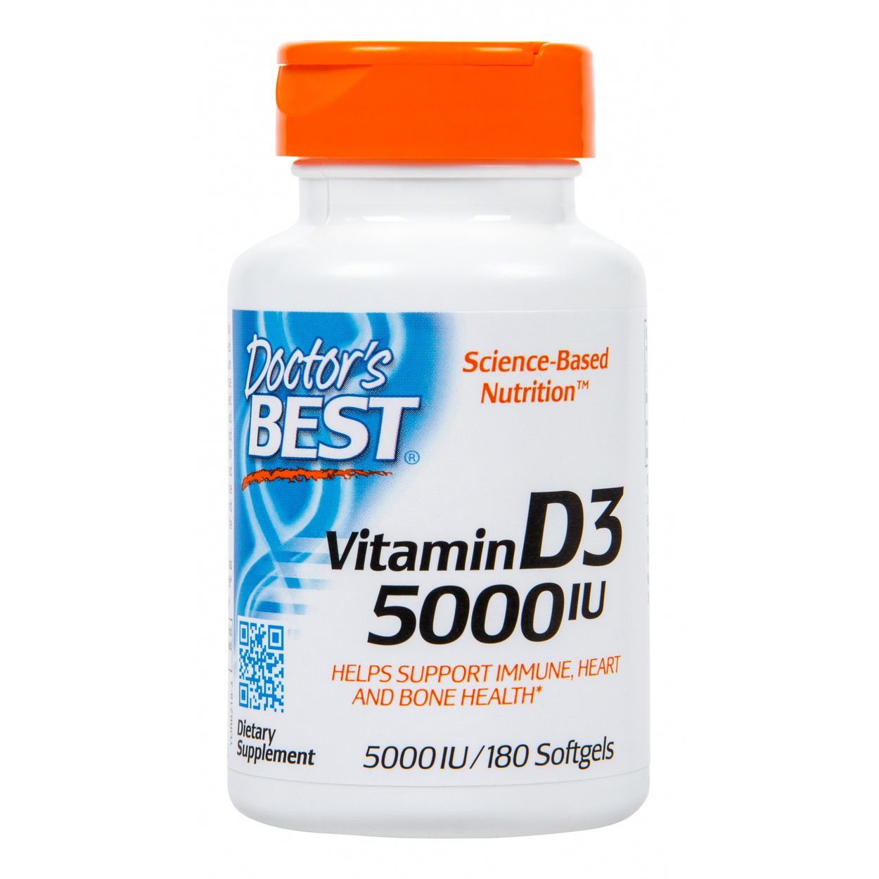 Doctor’s Best Vitamin D3 5000IU NAT USA