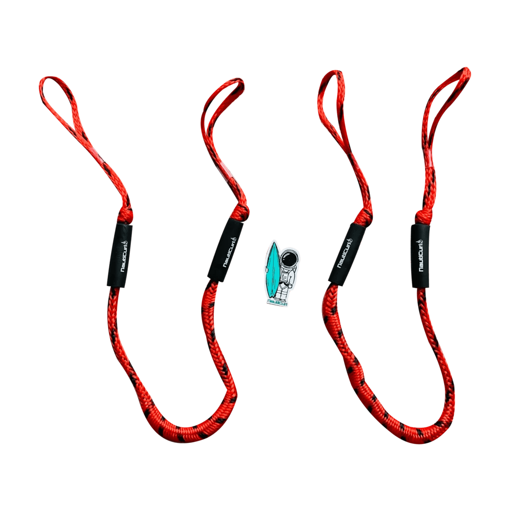 Bungee Shock Absorbing Dock Line Boat Ropes NEW COLORS NautiCurl LLC