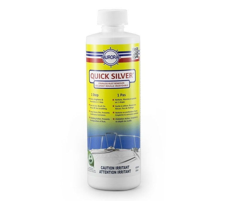 Quick Silver stainless steel rust remover, passivator Nauticus