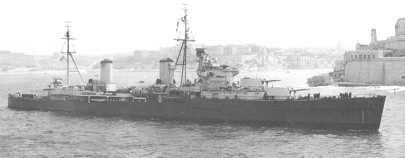 HMS Penelope, British light cruiser, WW2