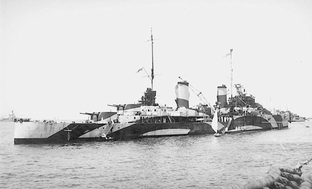 HMAS Perth, Australian light cruiser, WW2