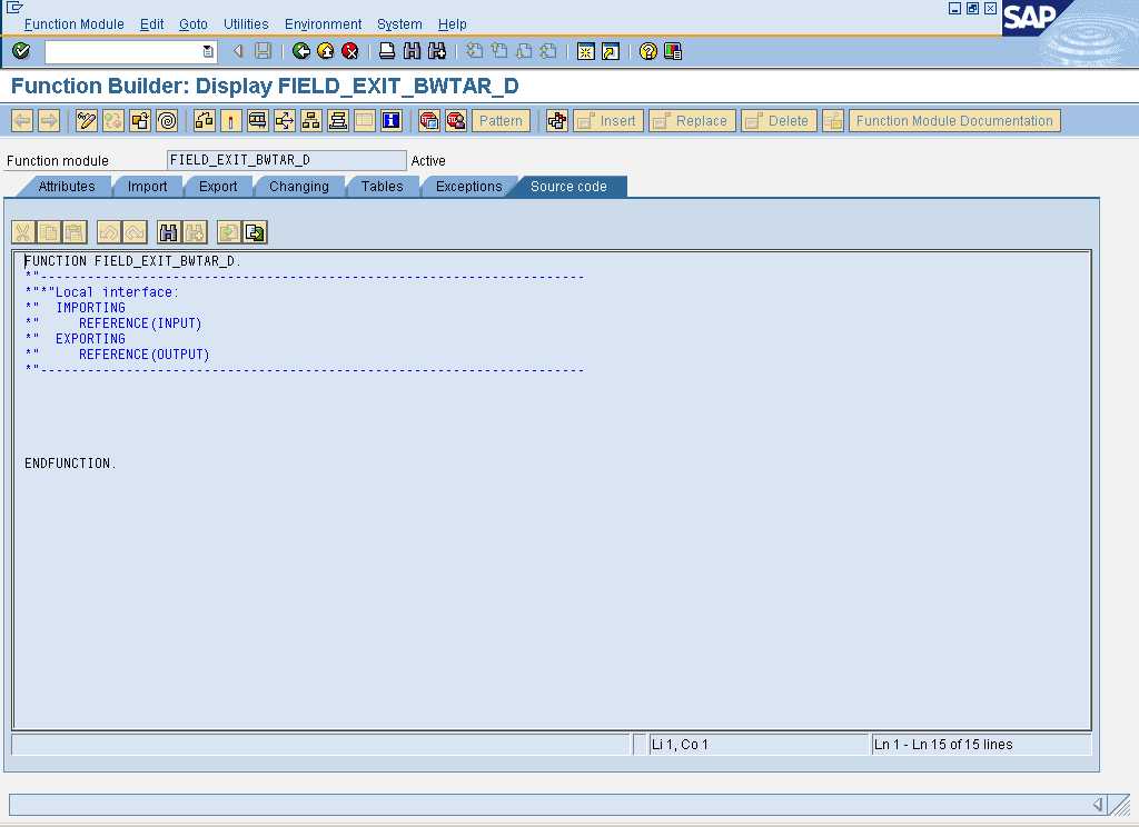 Field Exit in SAP Unleashing ABAP