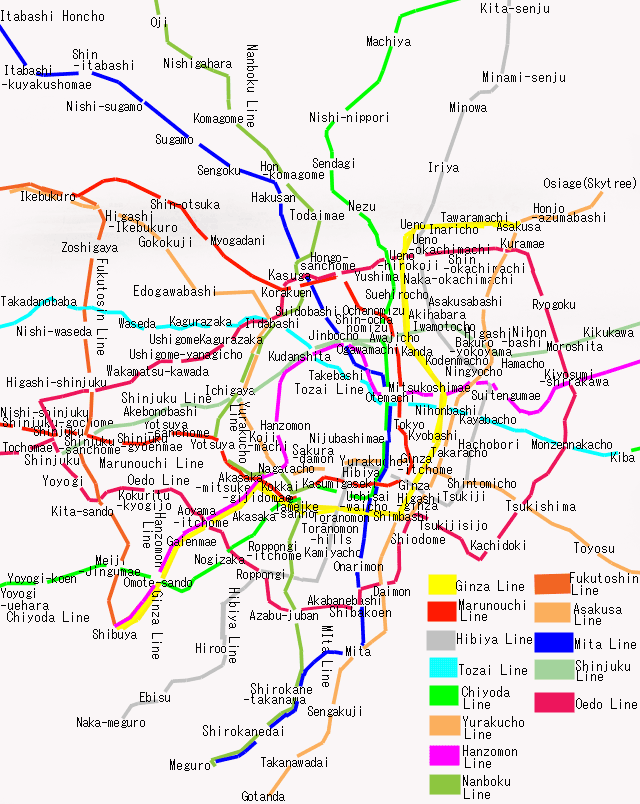 Aoyama-Itchome On Subway Map 写真ナビ、道筋に沿って写真を順番に表示する、写真によるナビゲーション