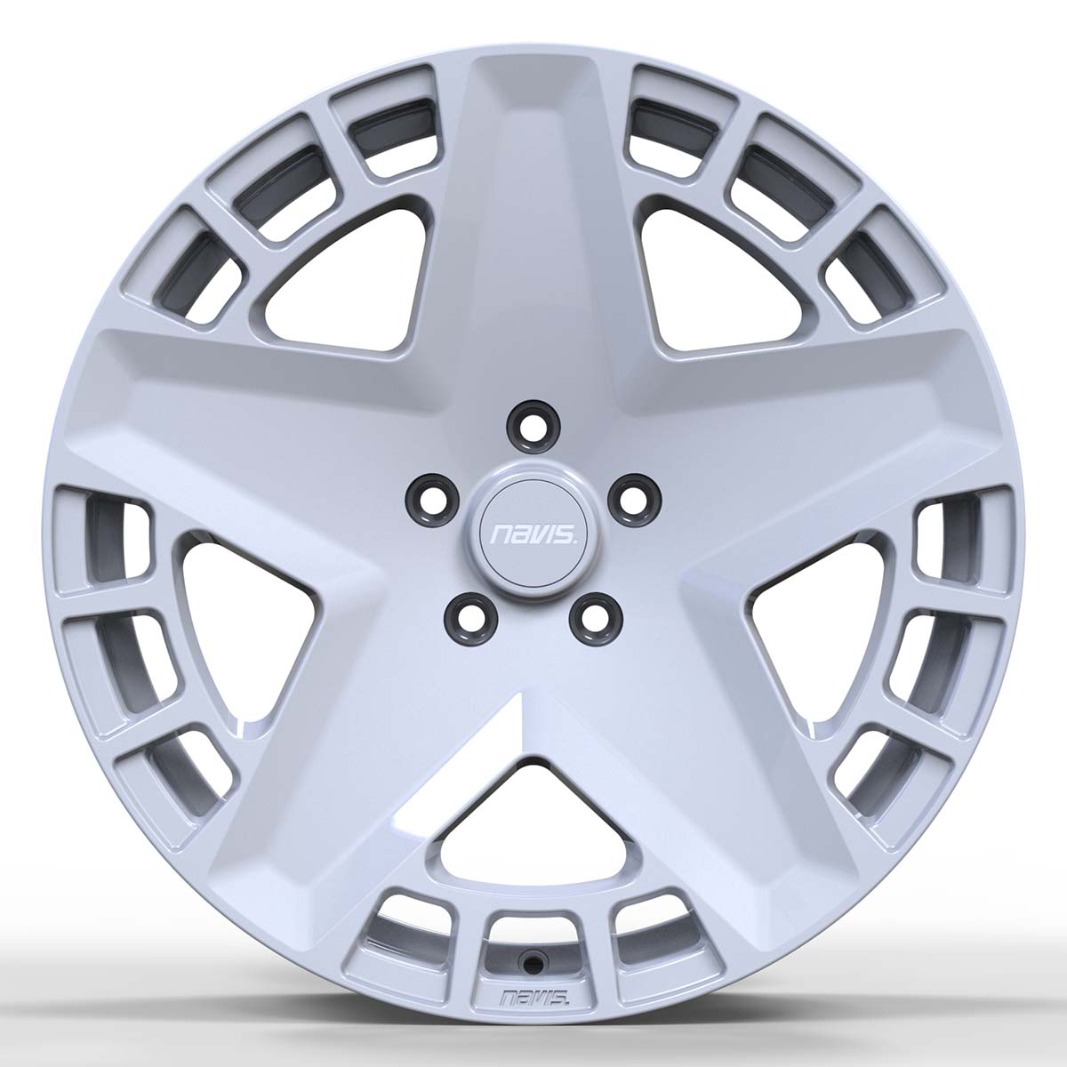 Navis Unknown 20″ White Finish Alloy Wheels Navis Wheels