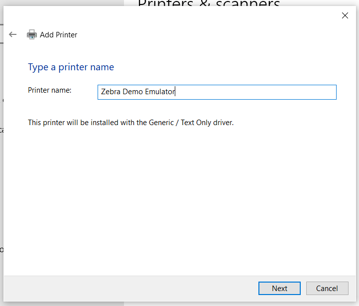 Configuration of Zebra Printer emulator on D365 FinOps Naviwala’s Corner