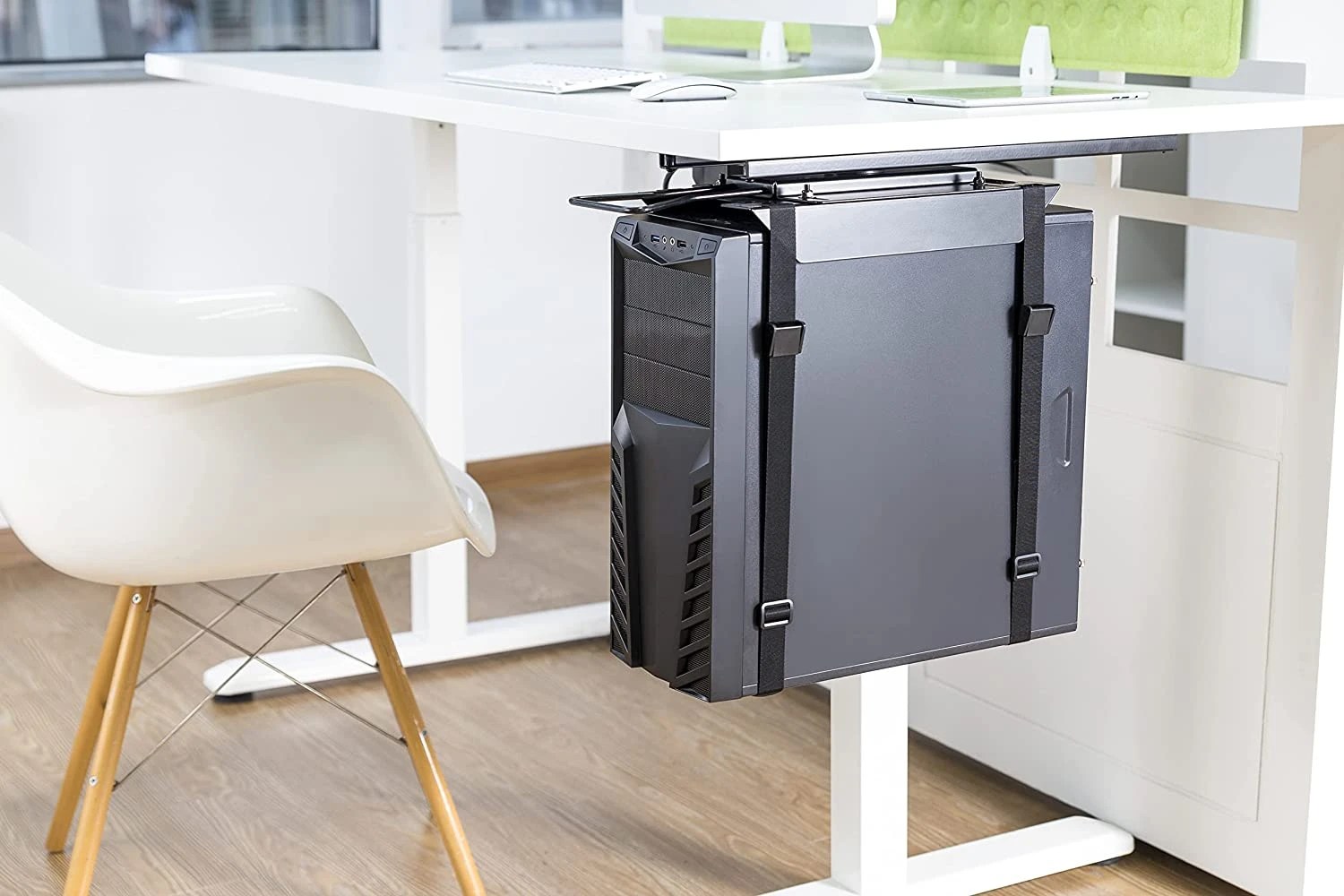 Under Desk CPU Holder Home Office Furniture Dubai Navodesk