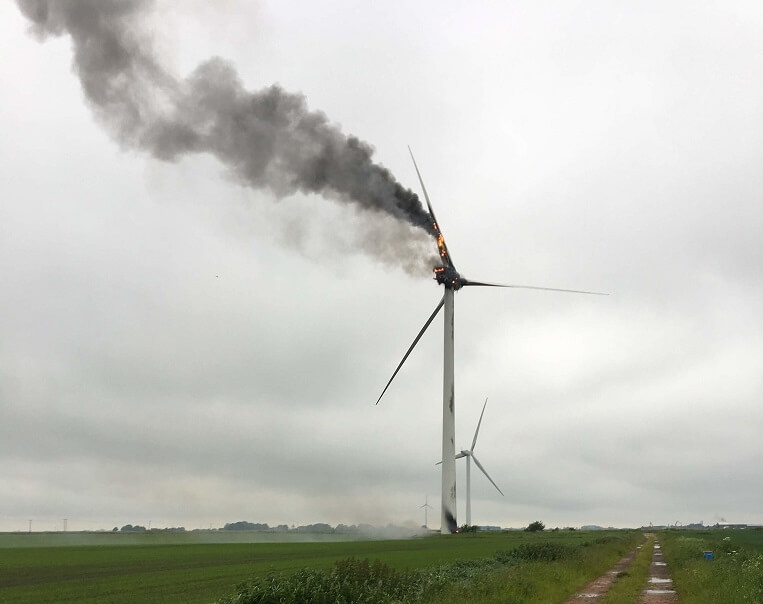 Wind Turbines and Fire Why Take the Risk? North American Windpower