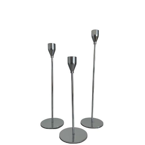 Gold Taper Candle Holder 13.5" Toronto Event Rentals Nayos