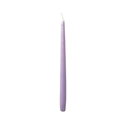 12" Taper Candle Lavender Toronto Event Rentals Nayos