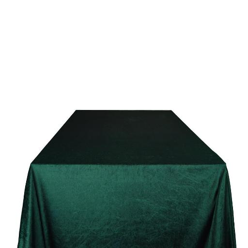 Green Rectangular Velvet Tablecloth Toronto Event Rentals Nayos