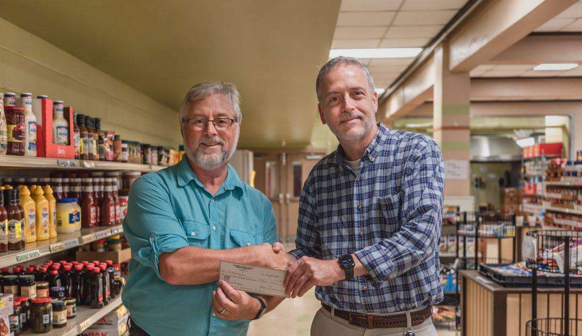 Mission Committee Donates to Community Food Pantry Sisters of Charity