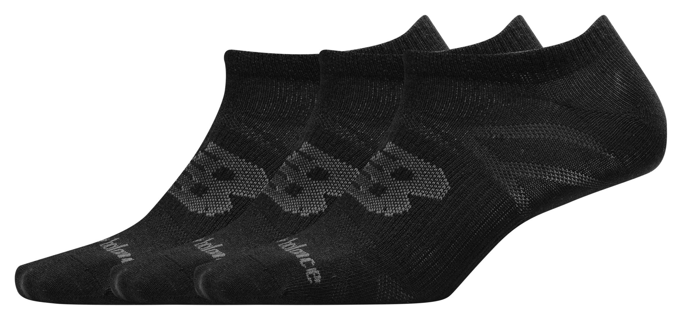 Flat Knit No Show Socken 3 Pack New Balance
