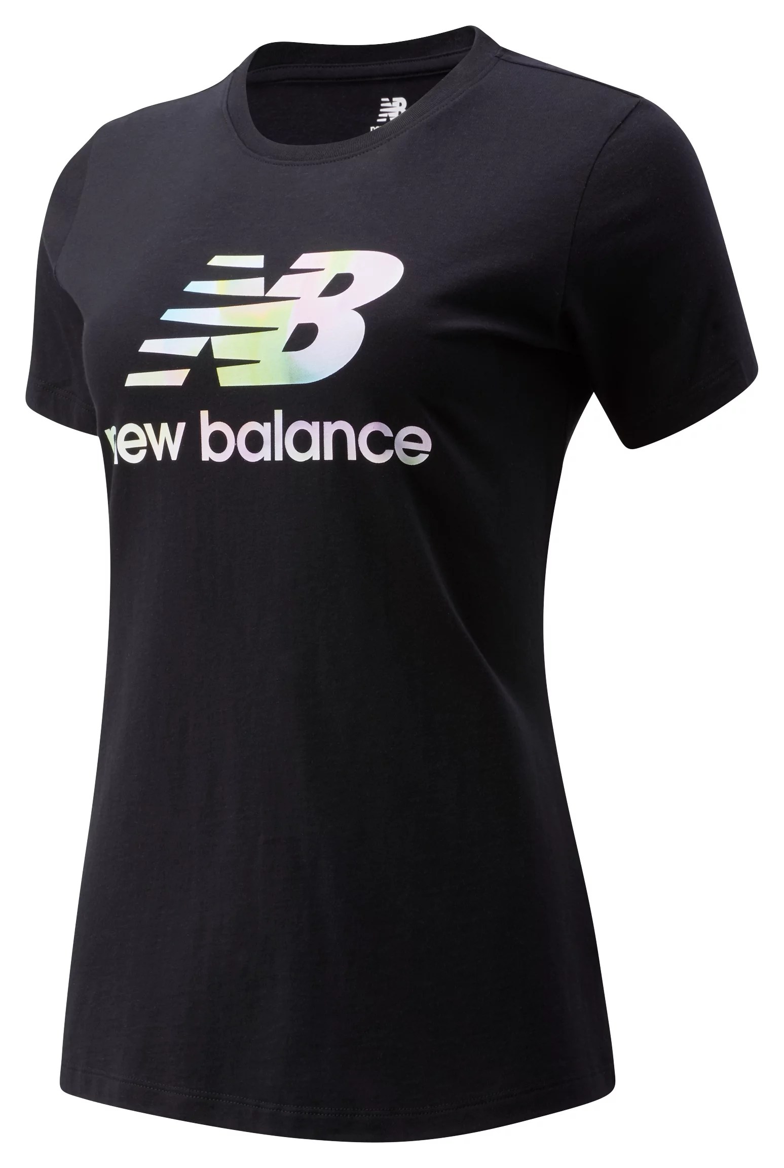 New Balance Essentials Soft Spectrum Graphic Tee Women's Top eBay