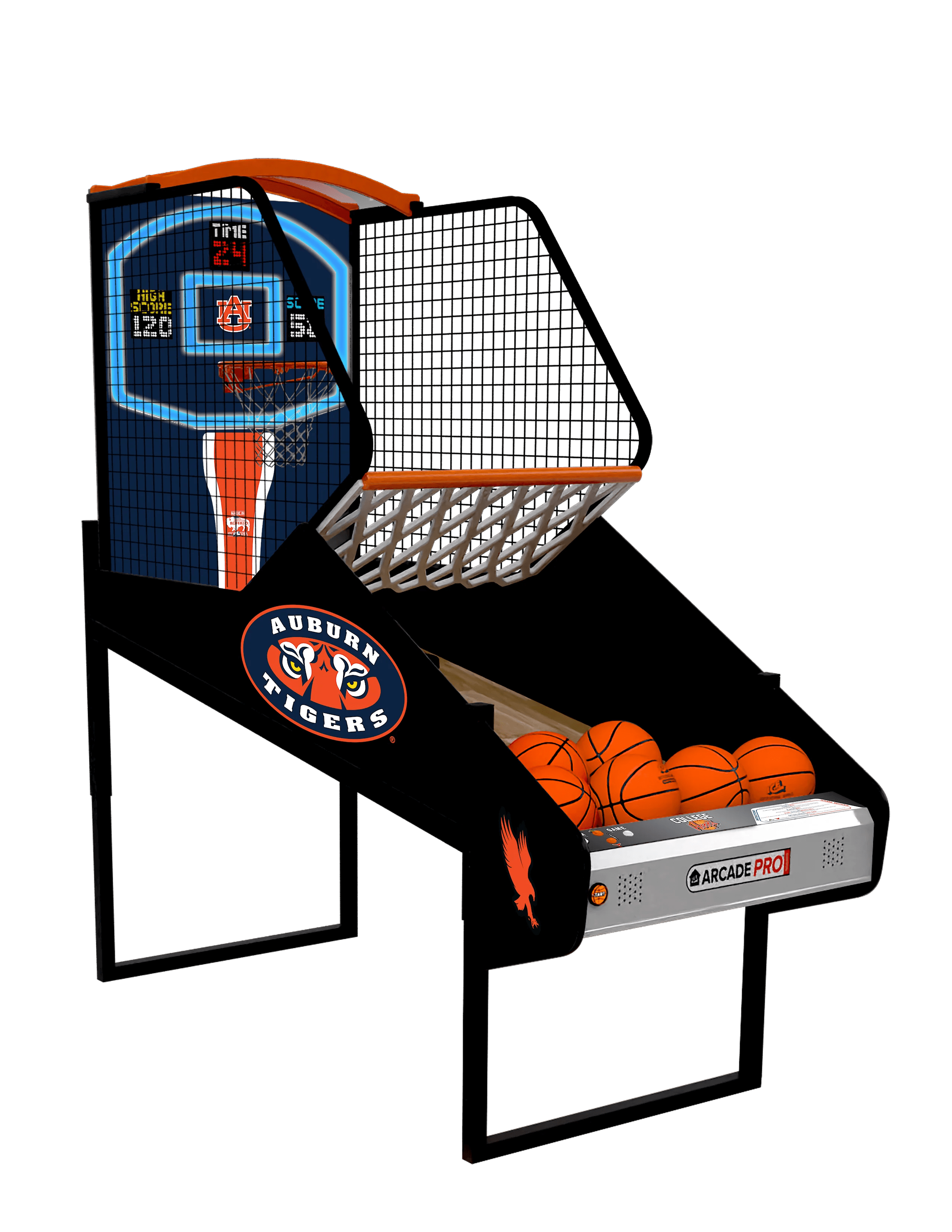 Auburn University Tigers College Hoops NBA Game Time Pro