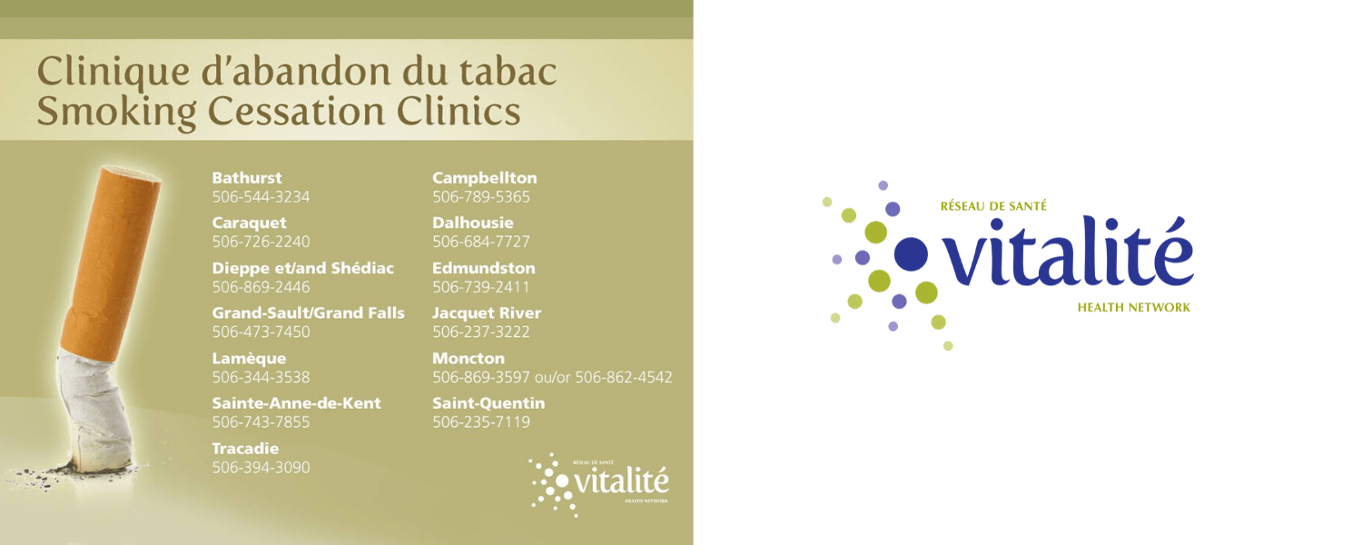 FREE Smoking Cessation Clinic Vitalité Health Network