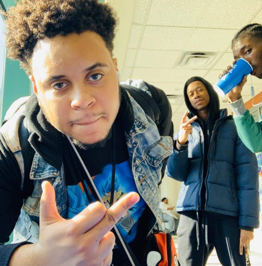 PHOTO Darrell Brooks' Brother Flipping Off A Camera