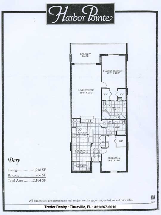Harbor Pointe Condominium Floor Plans