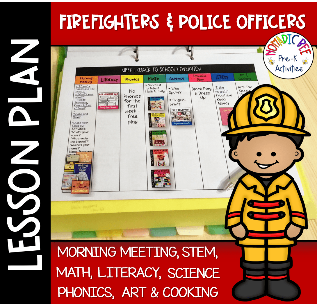 5 Little Firefighters Printable NBpreKactivities