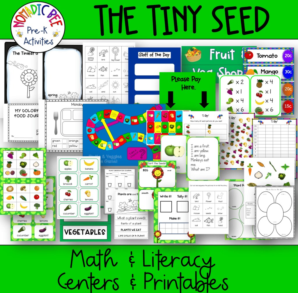 Plants & Seeds Themed Action Songs & Rhymes NBpreKactivities