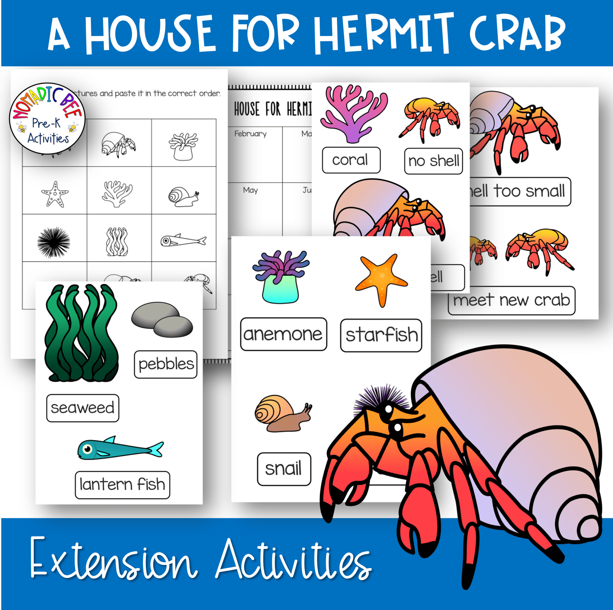 A House for Hermit Crab Sequencing NBpreKactivities