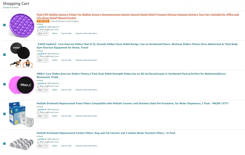 What’s in your Amazon cart??? NC4x4