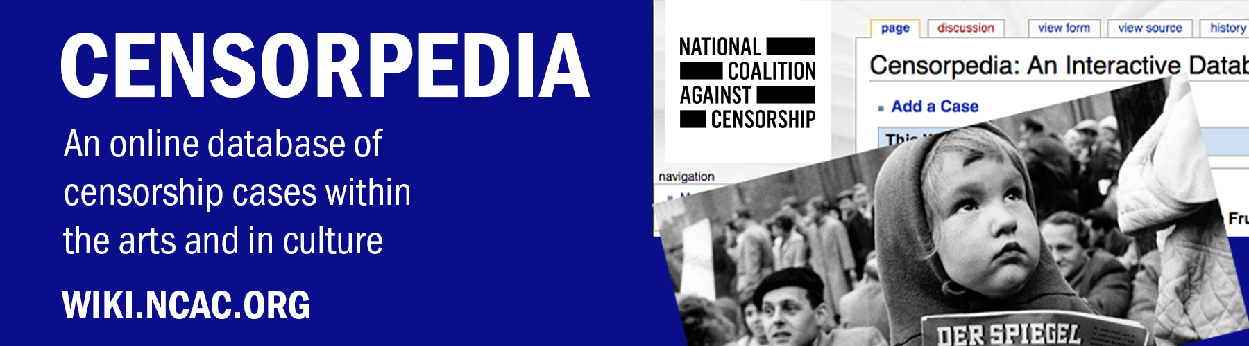 Censorpedia NCAC's Wiki of Censorship History National Coalition