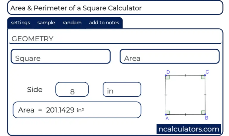 Square Calculator