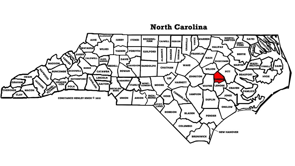 Greene County North Carolina Ancestry