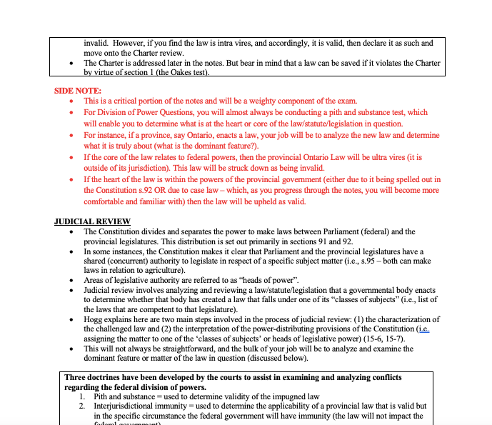 Canadian Criminal Law 2024 NCA Package (160) NCA Notes™ Premier