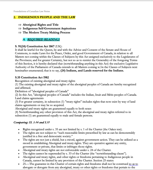 Revamped 2023 Canadian Admin Law Package (160) NCA Notes™ Premier