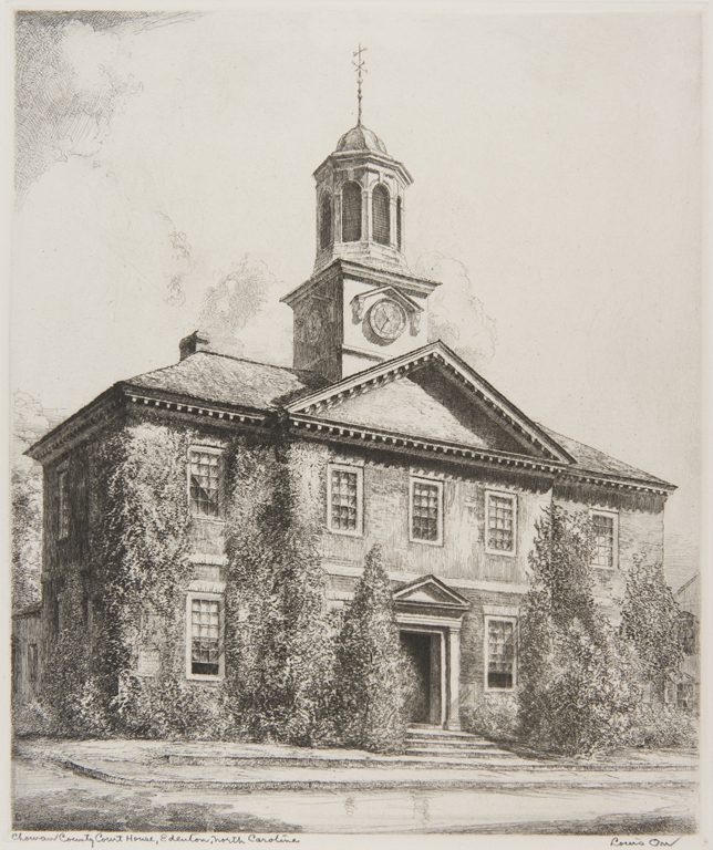 Chowan County Courthouse, Edenton, N.C. North Carolina Museum of Art