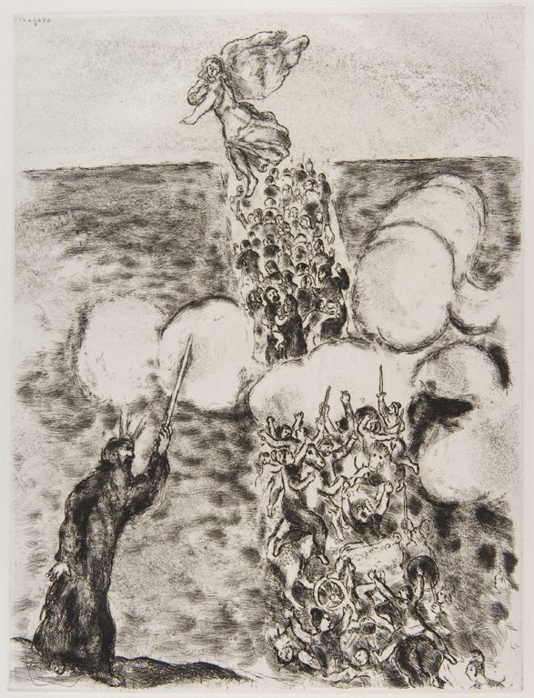 BIBLE I (plate 34) “Passage de la mer Rouge” North Carolina Museum