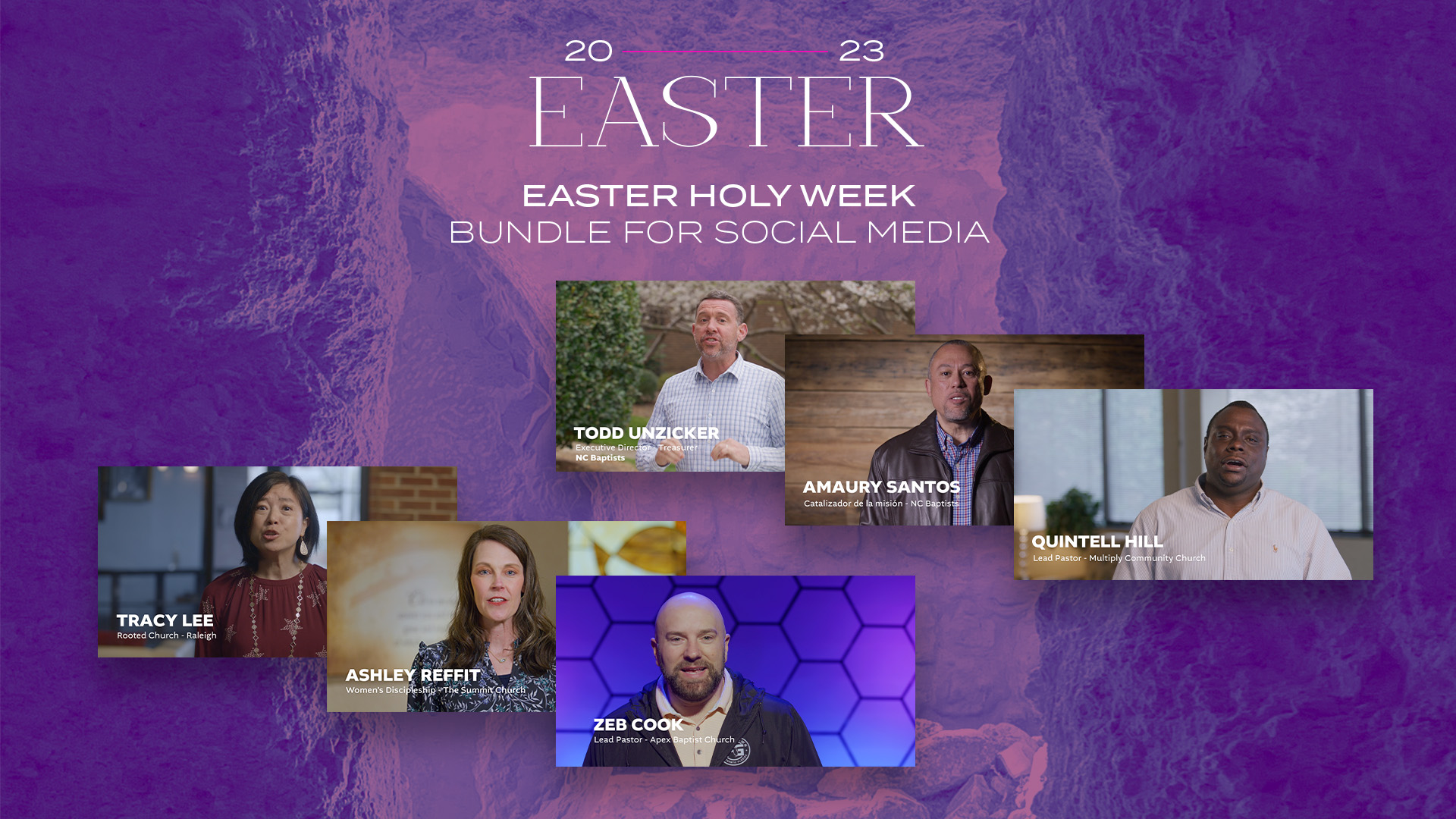 Celebrate Holy Week with devotional video bundle Baptist State
