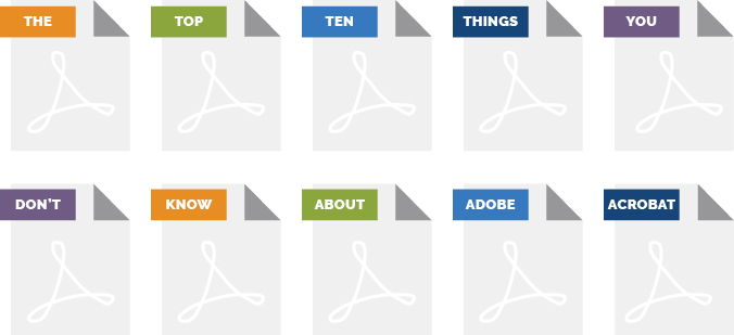 Top 10 Things You Don’t Know About Adobe Acrobat NCBarBlog