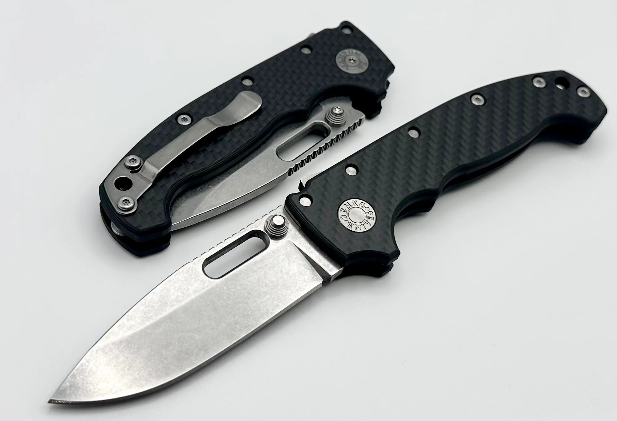 Demko Knives MG AD20 Exclusive Drop Point 3V & Carbon Fiber LIMIT ONE