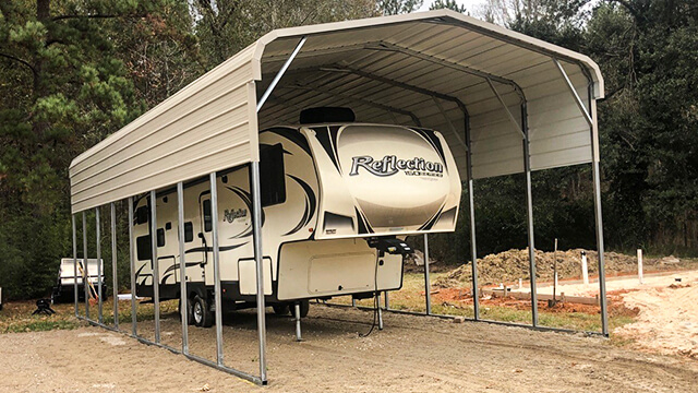 Motorhome Carports Metal RV Carports for Sale RV Cover Kits