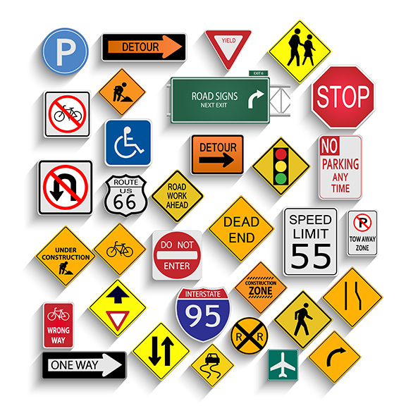 6.1RoadSignCollage NCC Drivers Education